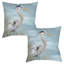 Coussin décoratif Laural Home Heron by the Bay