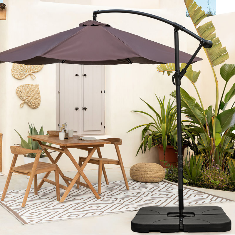 Base de parasol en plastique Humiston
