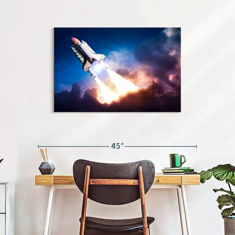 Oberle Mission To Space, 24" H x 36" W