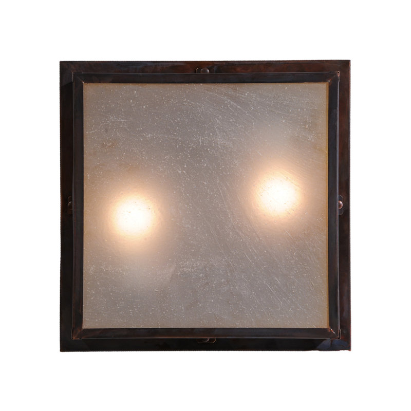 Rustic Lodge 2 - Light Flush Mount, 6" H x 20" W x 20" D