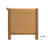 Westminster Teak 60 " W 87 Gallons Water Resistant Solid Wood Teak Deck Box in Brown