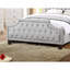 Mobilier de chambre à coucher gris capitonné américain-114223216