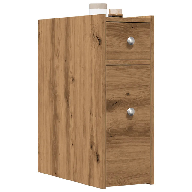 Arsis Bathroom Cabinet, Artisan oak