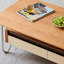 Table basse en bois massif