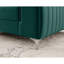 Fauteuil d'appoint moderne Laurence - Vert turquoise-1092169576