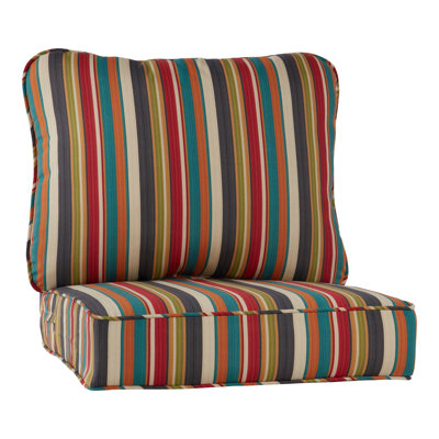 Outdoor 2-Piece Deep Seat Cushion Set
