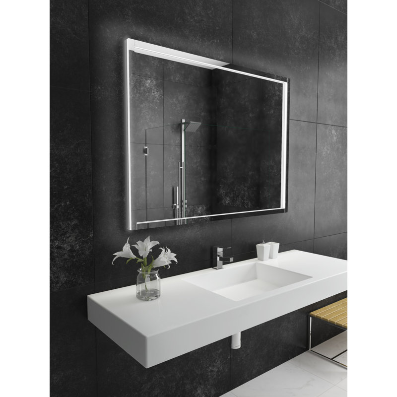 Miroir éclairée à intensité variable flore, H 36 po x l 48 po, 6 000 K