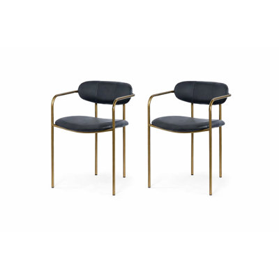Belarus Upholstered Ladder Back Arm Chair
