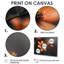 Fleur d'été cornouiller monochrome orange noir II - cornouiller-866080601-866080597