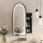 51mm W 80mm H Frameless Medicine Cabinet Mirror 3 Fixed-1255608043