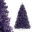 Arbre de Noël artificiel 6 pi avec 688 branches, 250 lumières DEL blanc chaud et 8 modes mauve foncé-1752126564-1752126567