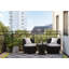Abrigo 2 Seater Rattan Effect Conversation Set