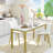 Bertans Metal Base Writing Desk