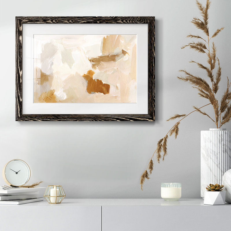 Tawny Mix I, reproduction d'art encadrée, Noir, H 26 po x l 38 po x P 1,5 po