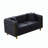 Modern Chesterfield Loveseat Sofa with Button Tufting