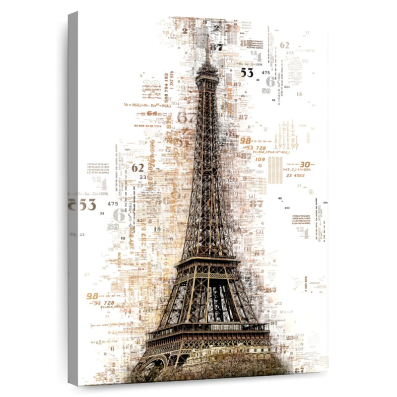 Lilie Paris Eiffel, 30" H x 20" W