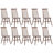 Alvie Solid Wood Cross Back Side Chair-99057980