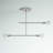 Borkholder 3 - Light Steel Dimmable Tiered Chandelier-1369527332