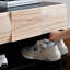 Rangement à chaussures moderne en bois massif