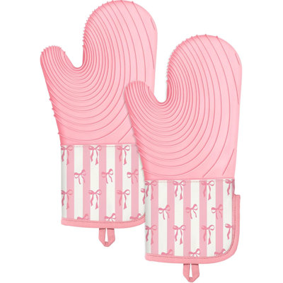 Stock Preferred 100% Cotton Oven Mitt Set