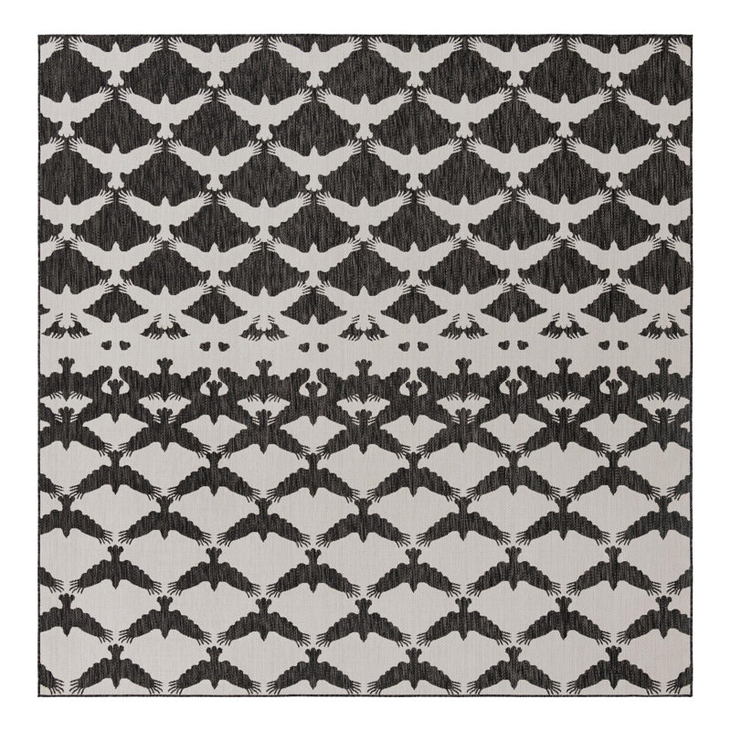 Axon Hower Indoor/Outdoor Area Rug, Square 10'