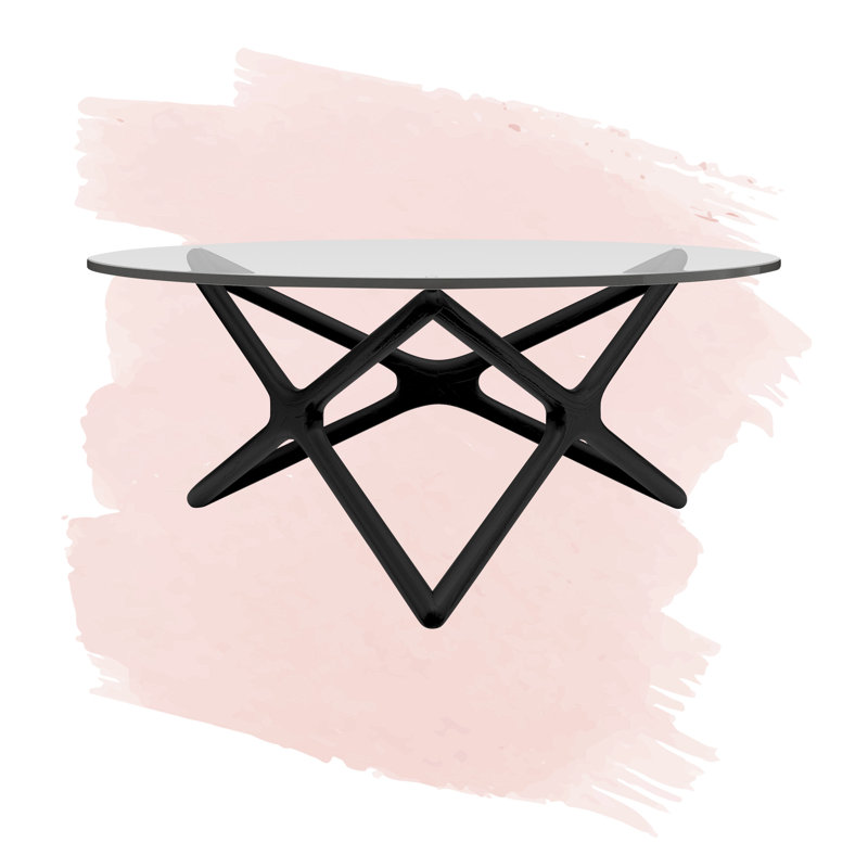 Table basse Lark, Noir