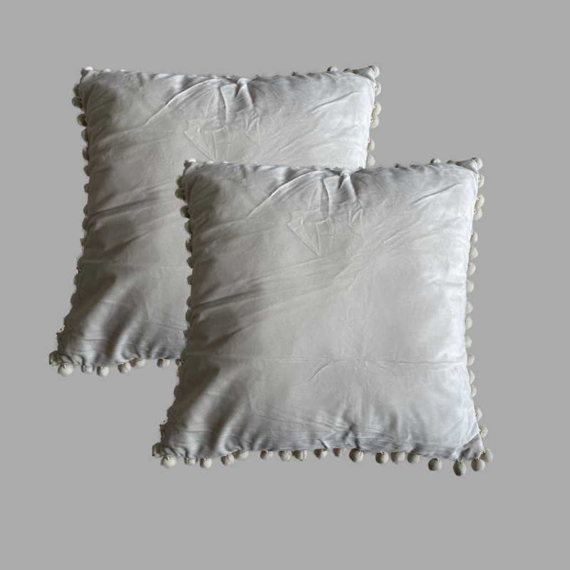 Housse de coussin carrée, Beige