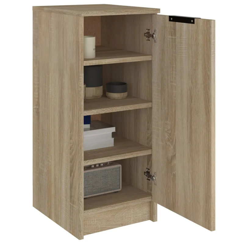 4 Pair Shoe Storage, Sonoma Oak
