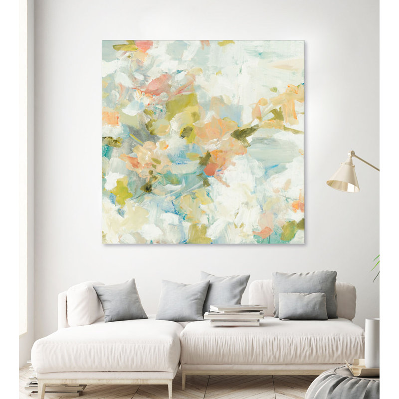 «Rhythm & Flow V1» par Lisa Ridgers, reproduction d'art sur toile tendue, H 72 po x l 72 po x P 1,5 po
