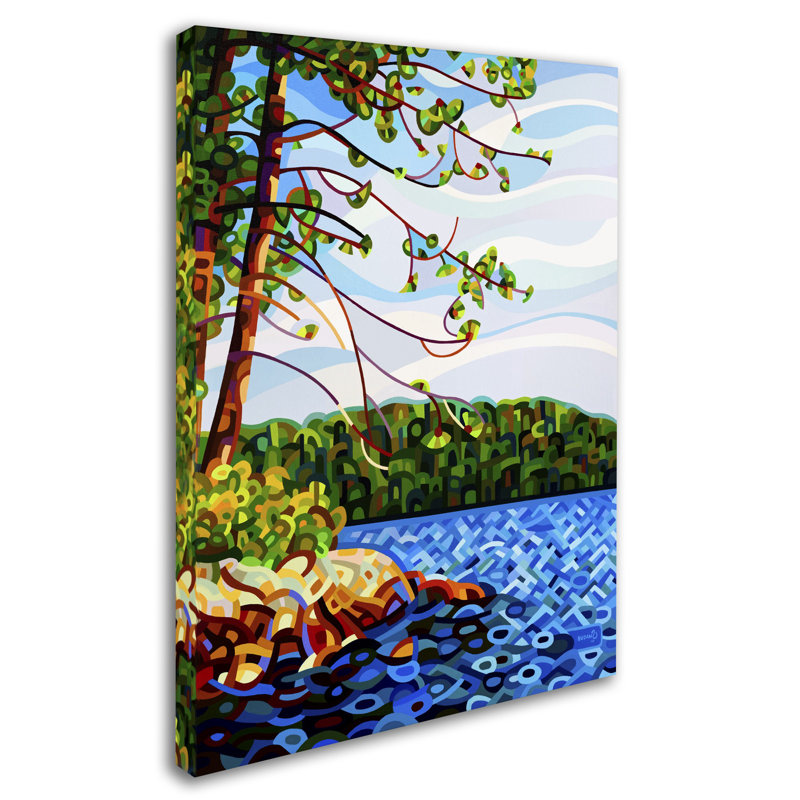 «View From Mazengah» par Mandy Budan, reproduction sur toile, H 32 po x l 24 po x P 2 po