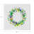 Wreath Flowers Cotton Sateen Dinner Napkins-124988674