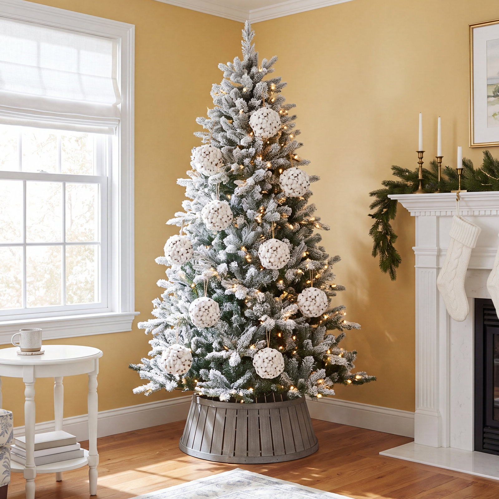 The Holiday Aisle® 21" Cotton Bauble