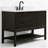 48" Transitional Medium Wood Bathroom Vanity with 1" Engineered Marble Top-456522221