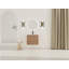Meuble-lavabo mural avec lavabo en céramique et 1 porte à fermeture en douceur-2129281187