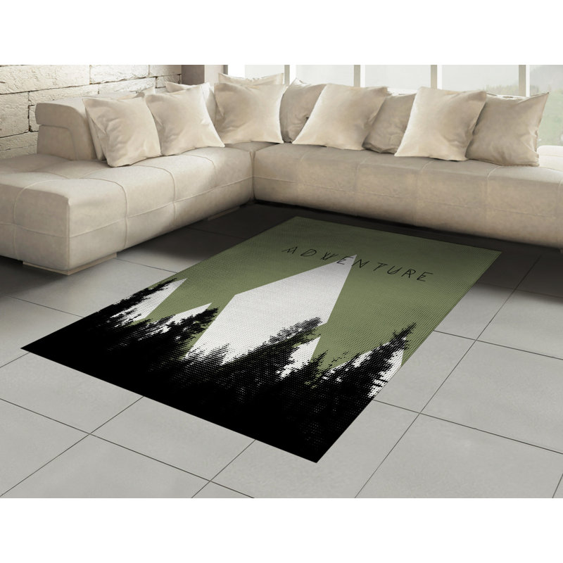 Mara Toile Hand Woven Area Rug, Rectangle 120 x 180cm