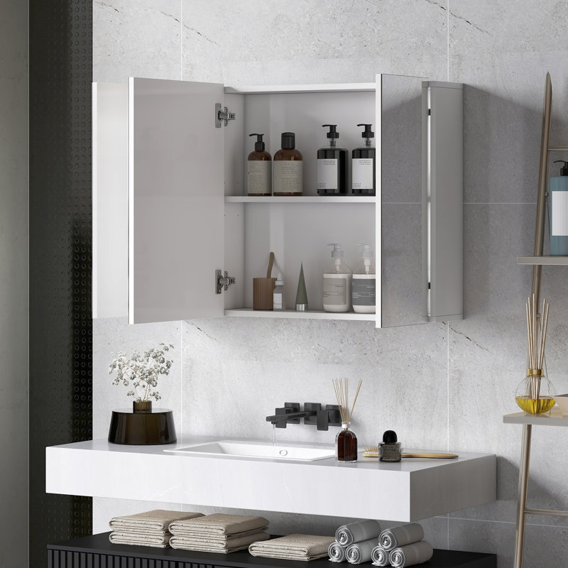 Armoire à pharmacie 35 "x 24", Blanc