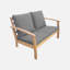 Masboro 4-seater Wooden Garden Sofa Set-92324821