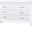 Commode Livorno G02790-D, champagne argenté (Commode)