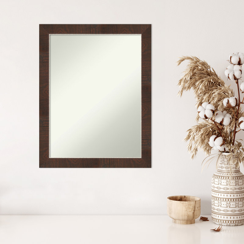 Miroir décoratif Smeltertown, 27,25 po x 21,25 po
