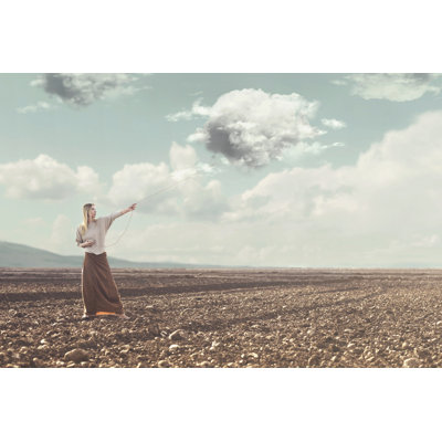 Hunter Clouds - Wrapped Canvas Print