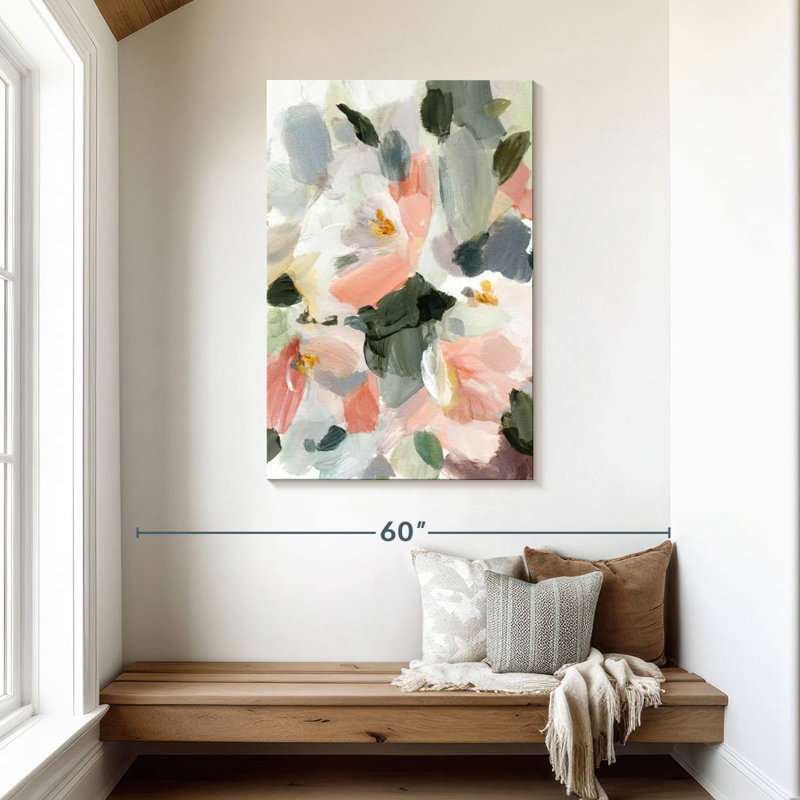 Avery Soft As Petals II, 45" H x 30" W