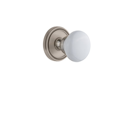 Grandeur Soleil Rosette Privacy with Hyde Park Door Knob