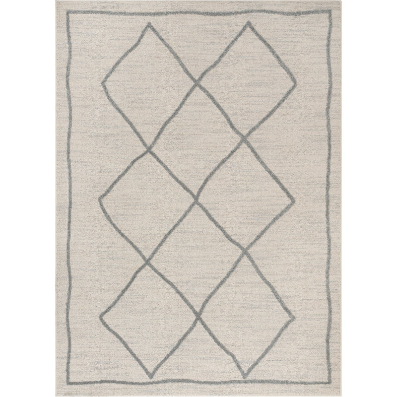 Harlow Moroccan Synthetic Area Rug, Rectangle 160 x 220cm