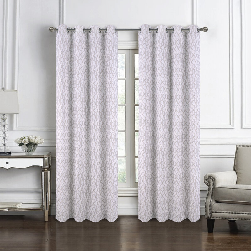 Arniya Polyester Room Darkening Single Curtain Panel Panel, Chocolate