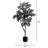 4Ft. Artificial Halloween Black Sumac Tree