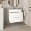 Meuble-lavabo de salle de bain avec lavabo, 1 tiroir