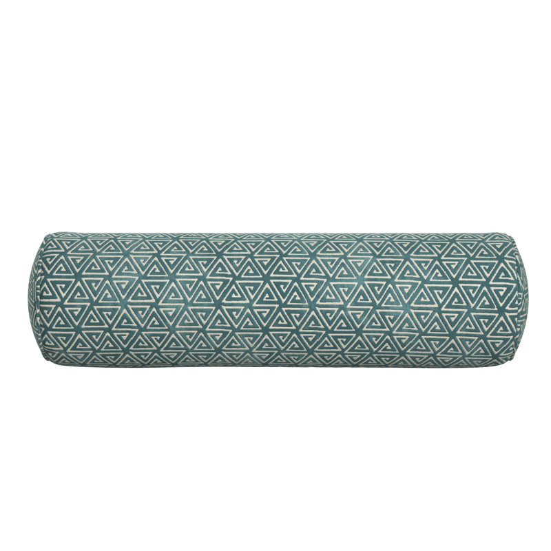 Coussin Porthcurno, H 9 po x l 36 po, Turquoise