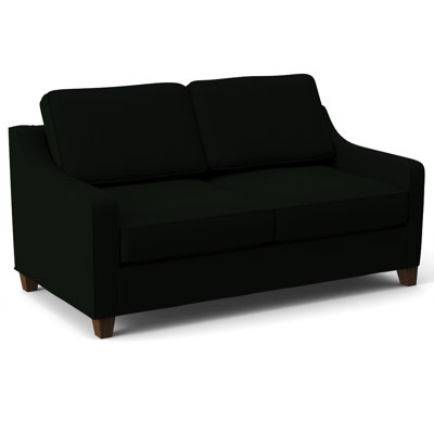 Clark 74" Square Arm Sofa Bed with Reversible Cushions
