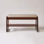 Banc de rangement en bois avec tablettes à chaussures ouvertes 31,5 "Crestwood-132660812