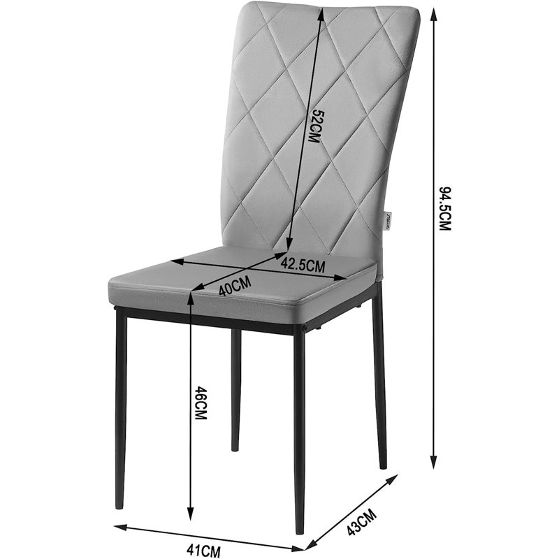 Bronwen Parsons Chair, Dark Grey Velvet